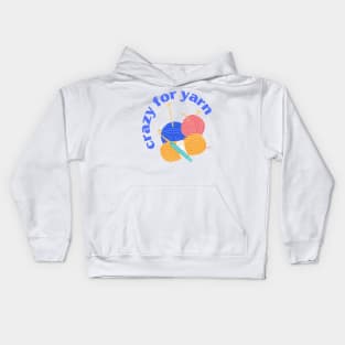 Crazy for yarn Kids Hoodie